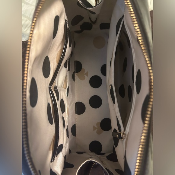 Black Patent Kate Spade Handbag - Picture 7 of 7